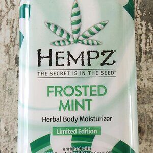Hempz Frosted Mint Herbal Body Moisturizer Lotion 17 fluid ounce